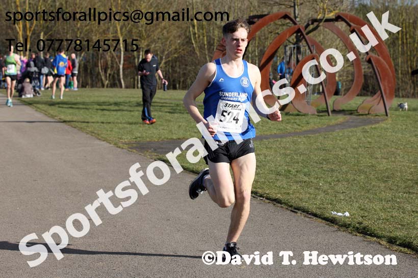Senior mens 2018 Royal Signals NECAA Road Relays, Hetton. Photo: David T. Hewitson/Sports for All Pics